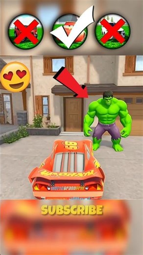 CAR JUMP TEST ON HULK HOUSE 🤯 IN INDIAN BIKE DRIVING 3D #shorts #gaming #indianbikedriving3d
