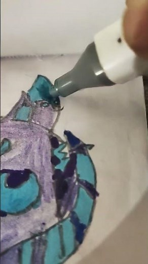 kitsune drawing ☠️