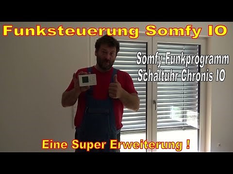 Somfy Funkprogrammschaltuhr Chronis IO