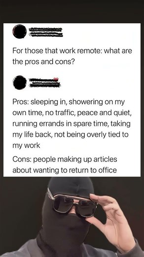 Remote workers when they see another 'return to office' article! #workfromhome #relatable