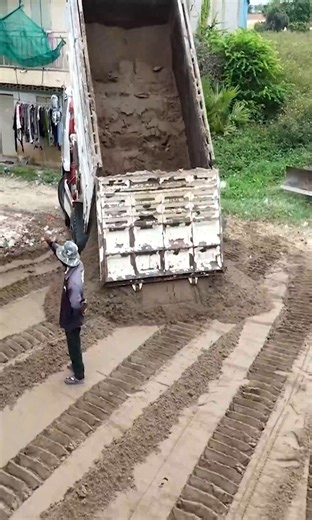 5.9K views · 65 reactions | Full Project Action Show!!! Komatsu Mini Bulldozer Operator Skills in Handling Land Filling Projects | Construction World | Facebook