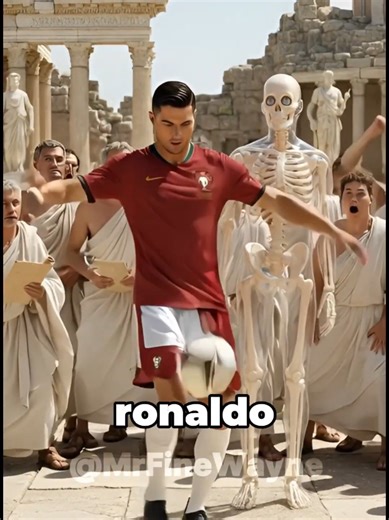 What If You Brought Ronaldo To Ancient Rome? ⚽🏛️#animation #educational #learnontiktok #ronaldo #facts