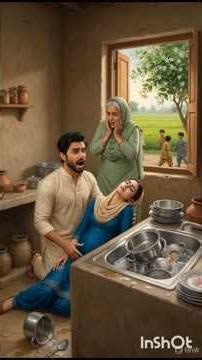 l fainted in the kitchen bacausa of my mother in law's cruelty #trending #viral#villagelife #foryou