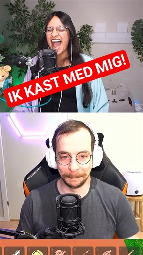Robin kaster med Sammie
