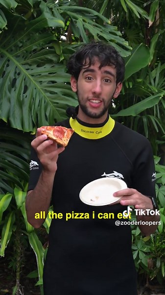 no rollercoasters. no problem. #DiscoveryCove @Discovery Cove #GlorytoGod #zooderloopers