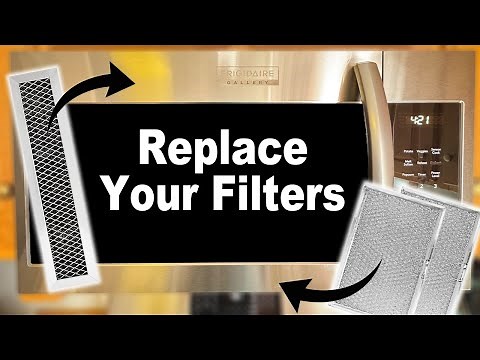 How to Replace Microwave Filters | Frigidaire Gallery Microwave