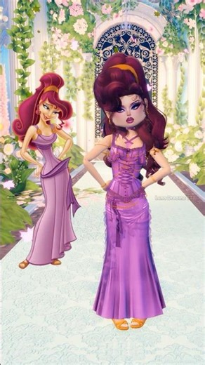 Styling Megara with the DTI Advent Calendar Dress✨ #dresstoimpress #dti #roblox