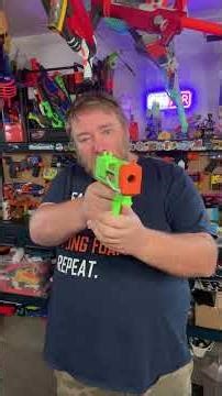 Shell-ejecting 4mm chord powered Nerf blaster, the SKLEP MK1! Printed in PETG on the Bambu Lab P1S!