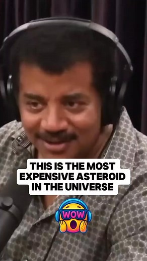 137K views · 3.5K reactions | The most expensive asteroid in the universe. This video features an AI-generated voice for storytelling and educational purposes. It is not the real Neil Degrasse Tyson. | Cosmology Space | Facebook