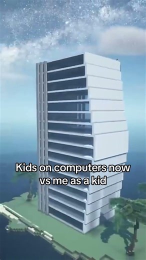 Kids on computer now vs me as a kid