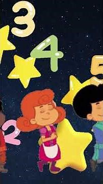 ⭐ Counting Stars 1 to 10 | Learn Numbers for Kids | Fun Nursery Rhyme Song