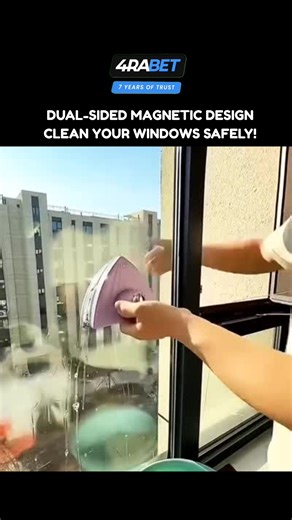 Explore l Learn l Facts on Instagram: "Dual-sided magnetic window cleaners offer a smart and safe solution for cleaning windows, especially in high-rise buildings. The design uses strong magnets to connect two cleaning pads—one placed inside the window and the other outside—allowing both sides of the glass to be cleaned at the same time without leaning out dangerously. The technology works by using magnetic force to keep the two cleaning pieces aligned as the user moves the inner pad. As it glid