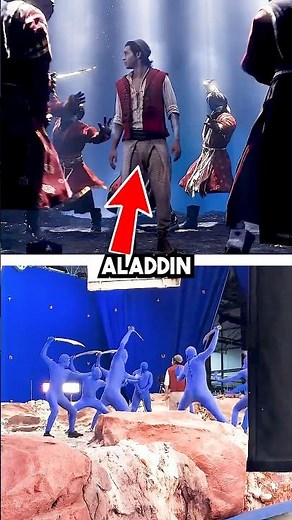 Aladdin Behind The Scenes😎
