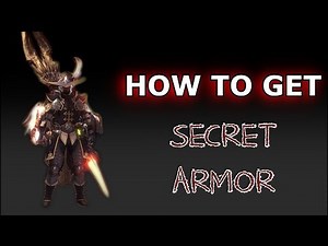 Monster Hunter World | HOW TO GET SECRET ARMOR SET!