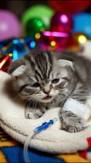 Sick Stray Cat on Its Birthday | A Heartbreaking Emotional Story #cat #catlovers #catvideos