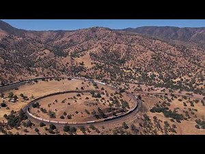 Tehachapi Loop - Drone footage