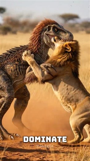 What If A Utahraptor Appeared In The Modern Savannah?