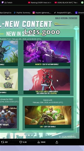 Deadpool’s New Chair Emote 🍒🪑 (Next Update)