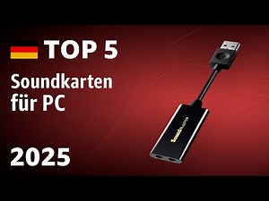 TOP—5. Best Sound Cards for PC. Test & Comparison 2025
