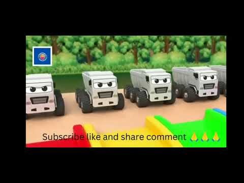 😂🚗Crazy Cartoon Car Adventure #Car# Racing Func ar# Adventure cars# Crazy Moments