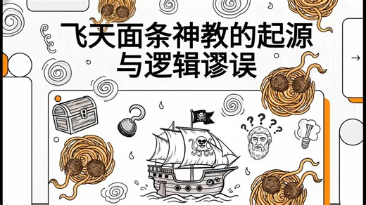 飞天面条神教（FSM）的起源及逻辑谬误