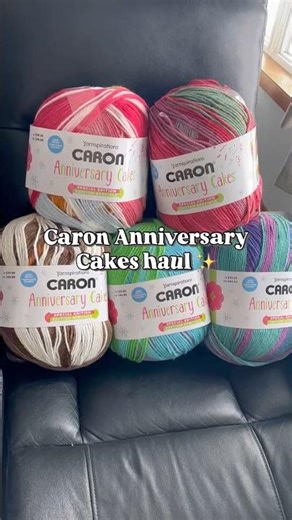 These Caron Anniversary Cakes are HUGE 😭💜