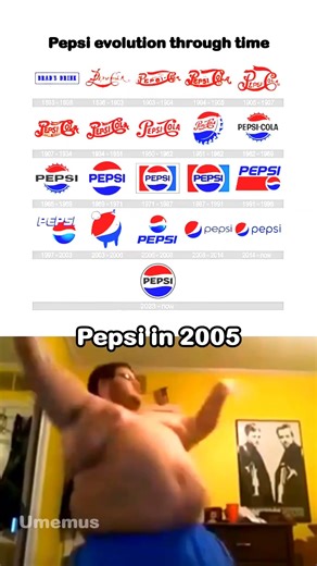 logo of pepsi evolution