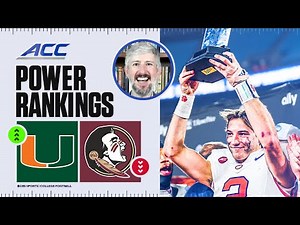 Clemson Reloaded, Miami Rising, Florida State Falling? | FULL 2025 ACC Power Rankings