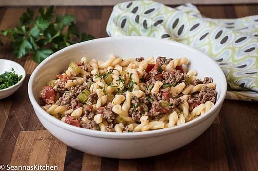 Oma's Easy German Spaghetti Recipe - Seanna's Kitchen