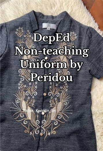 Non-Teaching Uniform by Peridou: Quality Fabrics