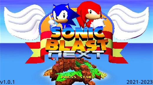 《Sonic Blast Next (PC, Demo)》好不容易找来这款索尼克同人游戏，原来是用Godot引擎做的…… 不掉环打通当前版本的唯一关卡便已足够
