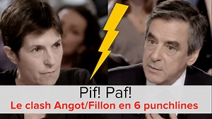 [PIF! PAF!] Christine Angot et François Fillon dans un très gros clash télé | L'Express