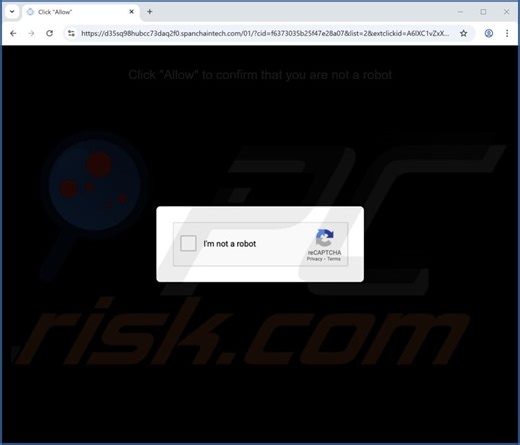 Spanchaintech.com Ads
