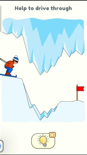 Help To Drive Through ⛷️💪 DOP2 Level Tricks #shortsfeed #dop2 #minecraft