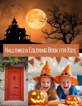 Halloween Coloring Book for Kids | Fun & Easy Printable Pages | Spooky