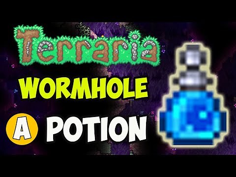 Terraria How To Get Wormhole Potion (EASY) | Terraria how to make wormhole potion (FULL GUIDE)