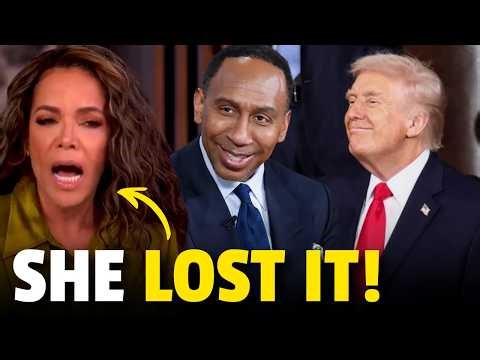 Stephen A. Smith OBLITERATES The View's Narrative About Trump's Speech