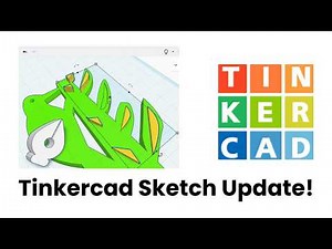 Tinkercad Sketch Tool UPDATE! New Features for Drawing & Editing 2025