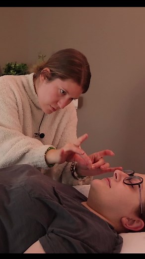 Relaxing ASMR Kinesiology Session for Reiki Healing with Gemstones