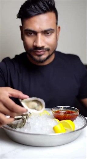 Fresh Oyster ASMR 🦪 | Slurping & Juicy Eating Sounds | No Talking Mukbang