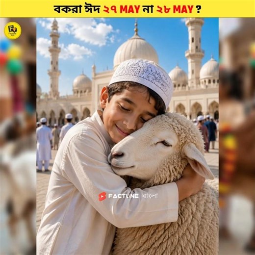 ২০২৬ সালে কোন দিন বকরা ঈদ হবে? #shorts