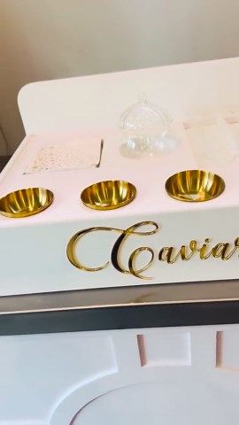 Luxury Caviar Display Box With Carrying Harness Portable Lightweight Mobile Caviar Station Catering Events and Weddings Caviar Presentation - Etsy