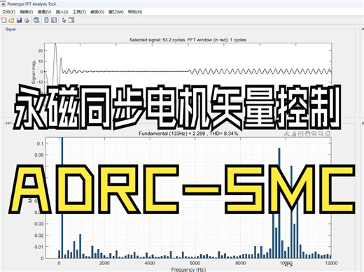 永磁同步电机矢量控制优化思路-ADRC(自抗扰控制)与SMC(滑模控制)