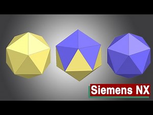 How to model an icosahedron with Siemens NX