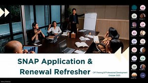 STEPS 104 SNAP Application Renewal Refresher 12.1.2025