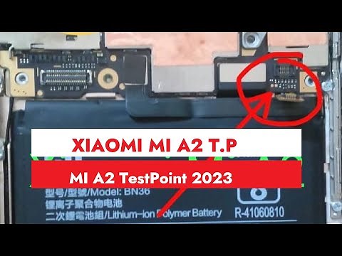 Test Point for Xiaomi Mi A2 T.P ISP to hardreset and Remove FRP 2023