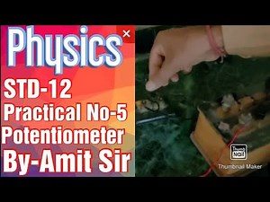 #12physics |#physics #physicspractical |#potentiometer #physics practical of class 12 potentiometer