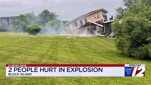 Two people are recovering after home explosion on Block Island