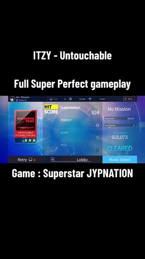 ITZY - Untouchable Full Super Perfect Gameplay