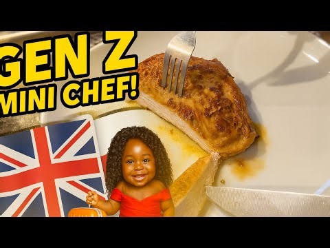 Gen Z Mini Chef Takes Over the Kitchen! 🍝🔥